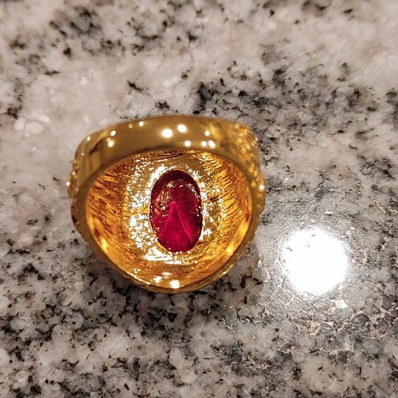 Men's pinky signet ring. Size 7 - Picture 8 of 16